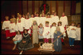 072092 Christmas Choir A4 Photo Print