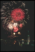 073080 Canada Day A4 Photo Print