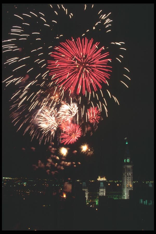 073080 Canada Day A4 Photo Print