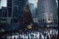 074031 Rockefeller Skating Rink A4 Photo Print