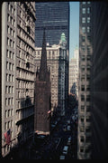 074044 Broadway At Wall Street A4 Photo Print