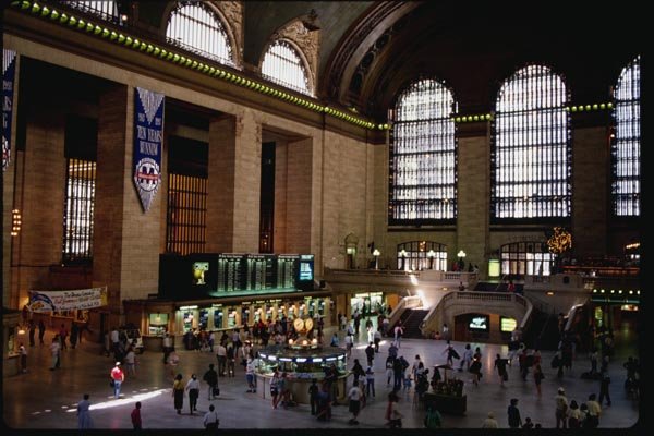 074053 Interior Of Grand Central Station A4 Photo Print