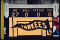 074074 Yankee Stadium Scoreboard A4 Photo Print