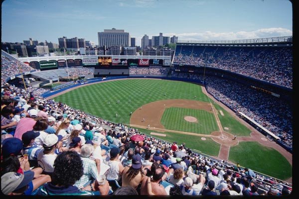 074075 Yankee Stadium Field A4 Photo Print
