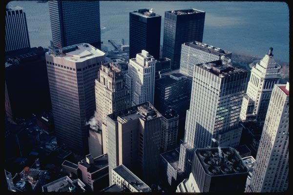 074076 Wall Street A4 Photo Print