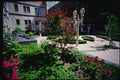 074077 Upper West Side Court Yard Garden A4 Photo Print