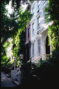 074079 Greenwich Village Brownstones A4 Photo Print