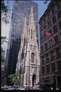 074082 St. Patrick's Cathedral A4 Photo Print