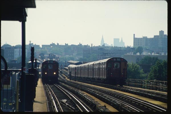 074098 Queens Subway Tracks A4 Photo Print