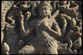 076003 Stone Sculpture, Man With Club A4 Photo Print
