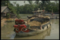 076013 Boat Painted With Eyes A4 Photo Print