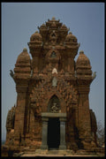 076019 Temple With Figure In Arch A4 Photo Print