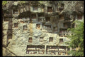 076030 Human Effigies Upon Balconies A4 Photo Print
