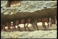 076031 Balcony With Effigies A4 Photo Print