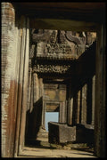 076054 Doorways In Ruin A4 Photo Print