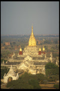 076057 Golden Temple Of Ananda, Burma A4 Photo Print