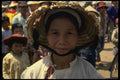 076061 Woman Wearing Cone shaped Hat A4 Photo Print