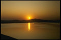 076064 Sunset Over Irrawaddy River, Burma A4 Photo Print