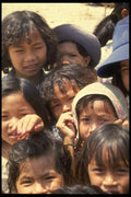 076067 Group Of Vietnamese Children A4 Photo Print