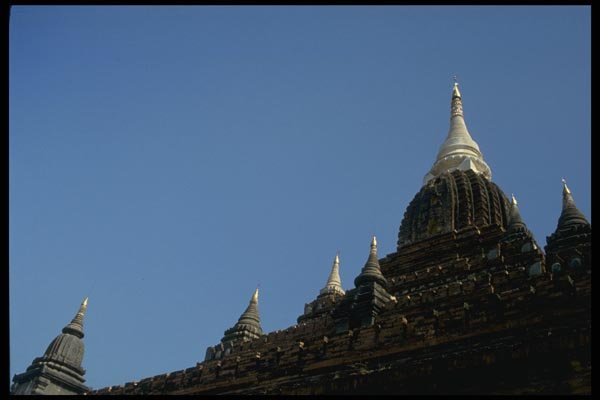 076079 Temple Finials A4 Photo Print