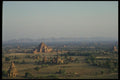 076080 Plain Temples, Mountain Backdrop A4 Photo Print