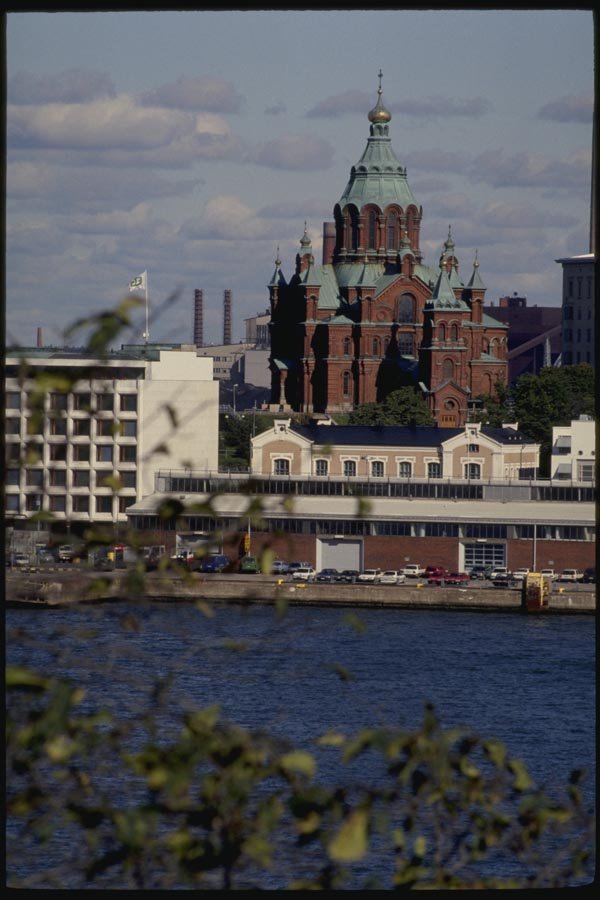078022 Uspensky Cathedral, Helsinki A4 Photo Print