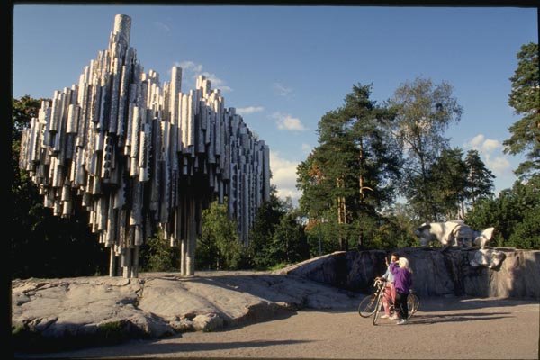 078030 Sibelius Monument, Helsinki A4 Photo Print
