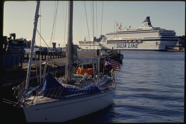 078041 Silja Line Cruise Boat Europa , Helsinki A4 Photo Print