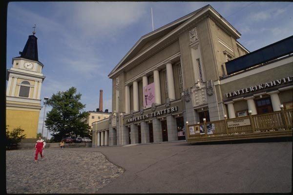 078054 The Tampere Theatre A4 Photo Print