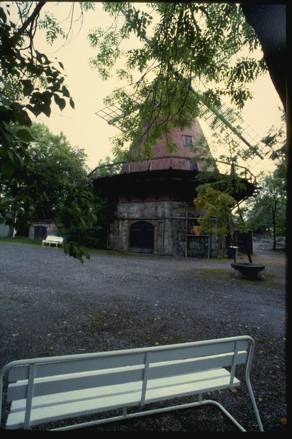 078074 Samppalinna Windmill, Summer Theatre, Old Windmill, Turku A4 Photo Print