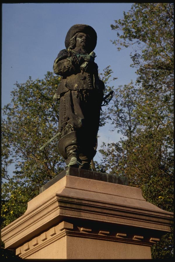 078079 The Statue Of Per Brahe, Turku A4 Photo Print