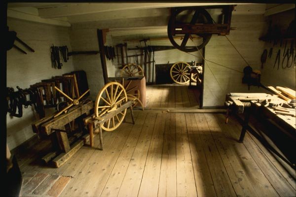 078094 Interior Of House In Handicrafts Museum, Turku A4 Photo Print