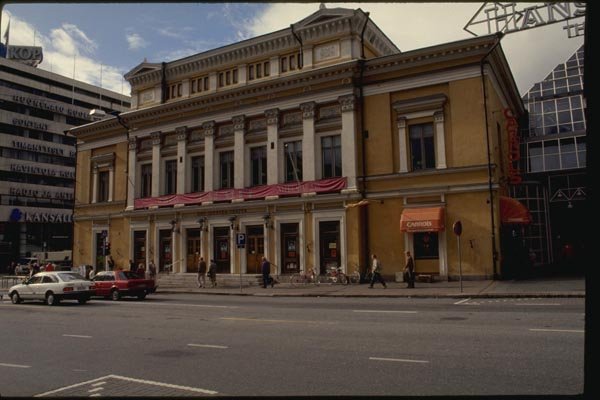 078095 Swedish Theatre, Turku A4 Photo Print