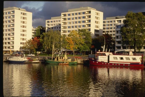 078098 Apartment Building, Turku A4 Photo Print