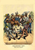 079 Polished Off 1888 Vintage A4 Photo Print