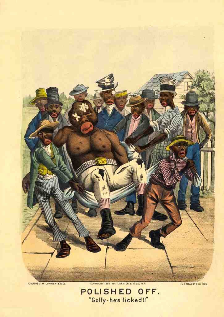 079 Polished Off 1888 Vintage A4 Photo Print