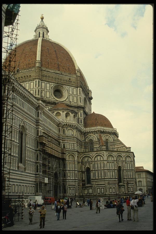 079013 Santa Maria Del Fiore Cathedral, Florence A4 Photo Print