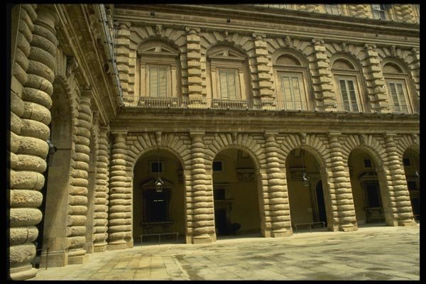 079017 The Pitti Palace, Florence A4 Photo Print