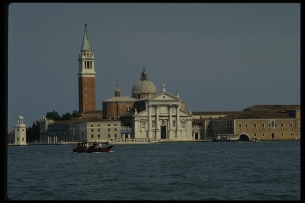 079030 Major Church Of San Giorgia, Venice A4 Photo Print