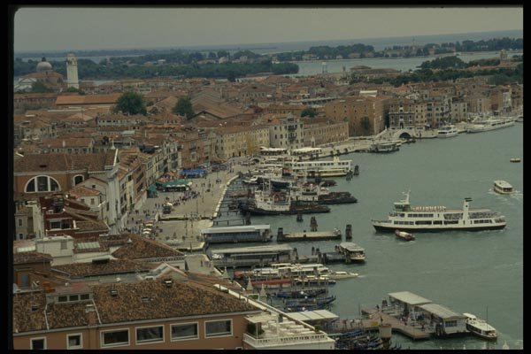 079031 The Port Of Venice A4 Photo Print