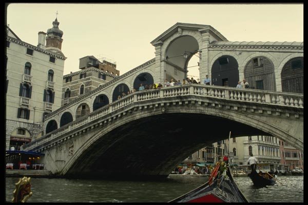 079049 Rialto Bridge, Venice A4 Photo Print
