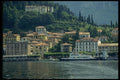 079070 View Of The Village From Como Lake, Murano A4 Photo Print