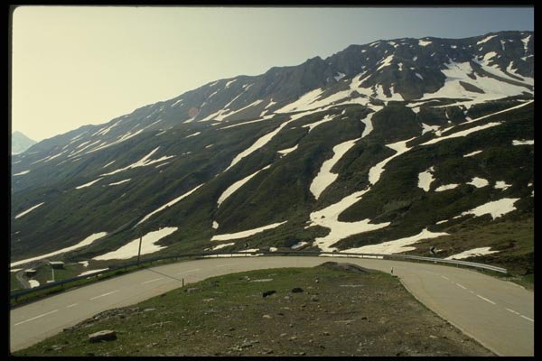 079075 A Road In The Dolomite Alps, Murano A4 Photo Print