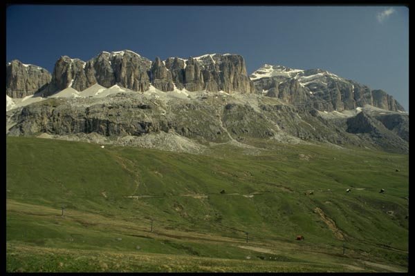 079077 A Mountain In The Dolomite, Murano A4 Photo Print
