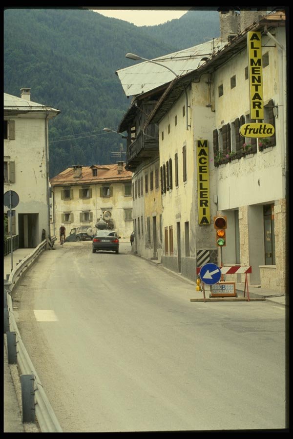 079094 Street In Rovereto, Murano A4 Photo Print