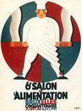 08 Belgian Food Exhi Vintage Advert A4 Photo Print