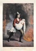 08 Fire Fighting Prompt Rescue Vintage A4 Photo Print