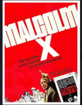 08 MALCOLM X poster Advert A4 Photo Print
