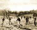 080 Harrow School Footer Field 1887 Vintage A4 Photo Print