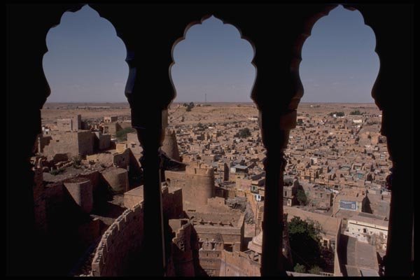 080004 Jaiselmer Fort A4 Photo Print